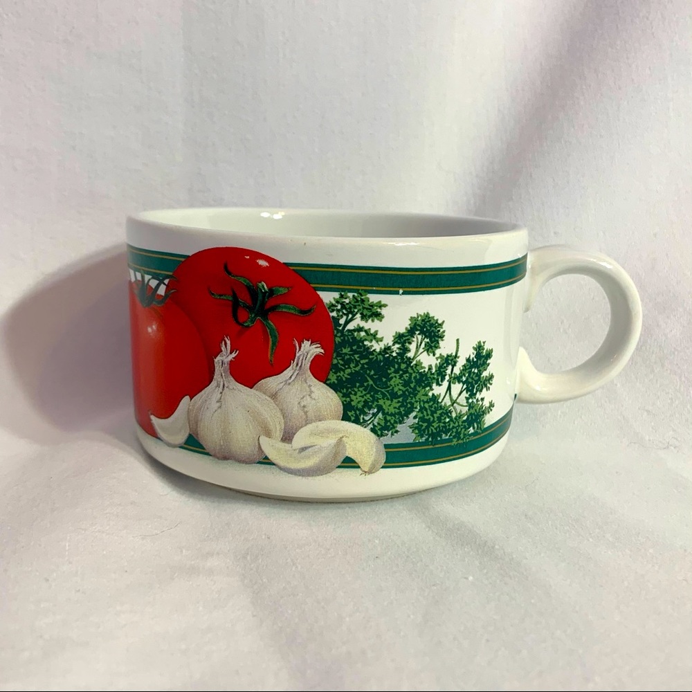 VTG Hickory Farms Tomato Onion Soup Mug